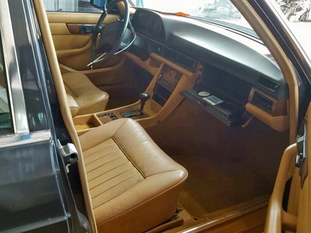 WDBCA35D3HA310073 - 1987 MERCEDES-BENZ 420 SEL BROWN photo 5