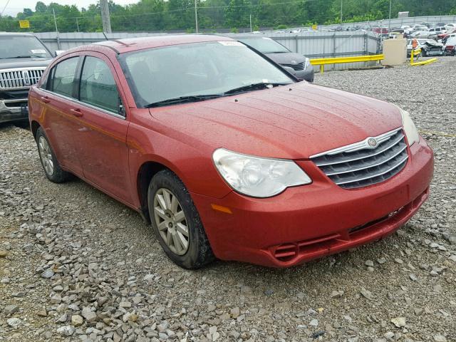 1C3LC46K98N265524 - 2008 CHRYSLER SEBRING LX RED photo 1