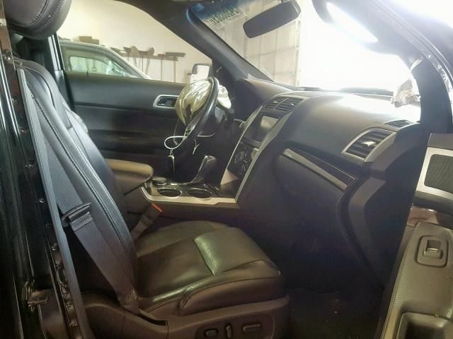 1FMHK8F87BGA58007 - 2011 FORD EXPLORER L BLACK photo 5