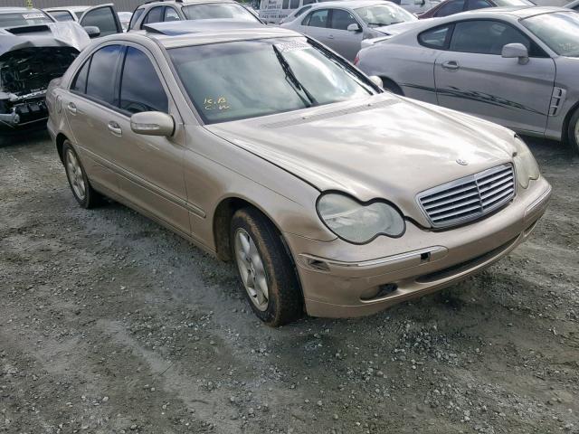 WDBRF61J23F396965 - 2003 MERCEDES-BENZ C 240 GOLD photo 1