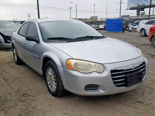 1C3EL46X34N273374 - 2004 CHRYSLER SEBRING LX SILVER photo 1