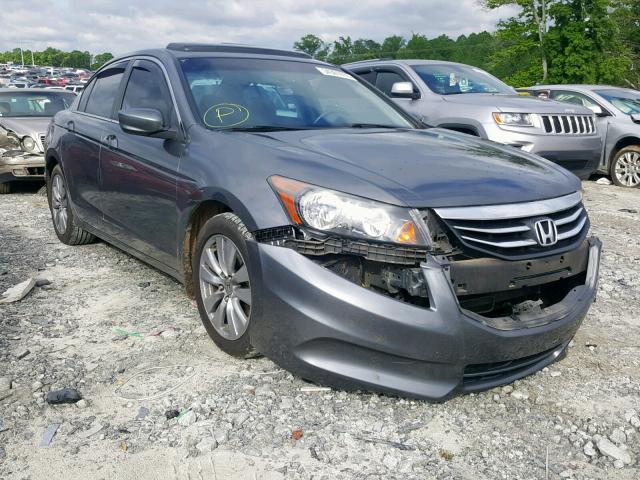 1HGCP2F86CA174785 - 2012 HONDA ACCORD EXL GRAY photo 1