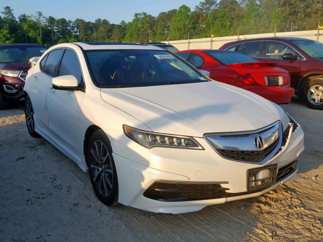 19UUB2F58FA000844 - 2015 ACURA TLX TECH WHITE photo 1