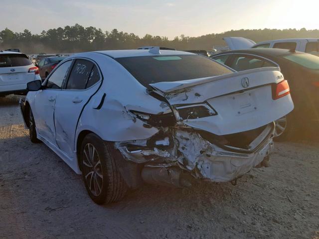 19UUB2F58FA000844 - 2015 ACURA TLX TECH WHITE photo 3