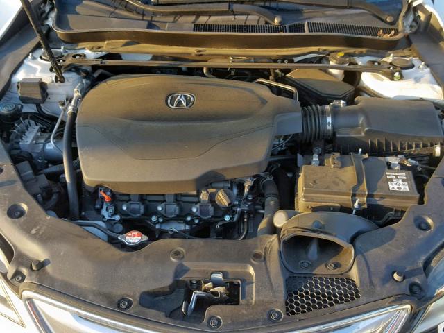 19UUB2F58FA000844 - 2015 ACURA TLX TECH WHITE photo 7