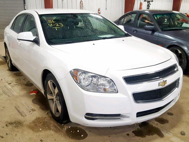 1G1ZC5EU1BF388260 - 2011 CHEVROLET MALIBU 1LT WHITE photo 1