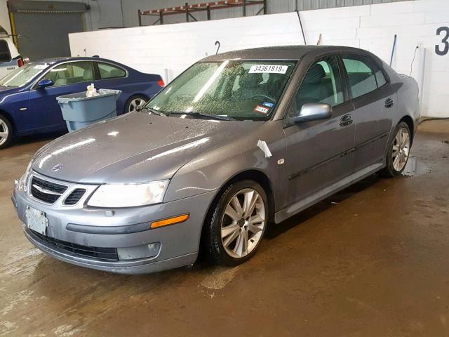 YS3FD49Y971125333 - 2007 SAAB 9-3 2.0T SILVER photo 2