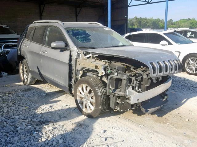 1C4PJLDB8FW584940 - 2015 JEEP CHEROKEE L SILVER photo 1