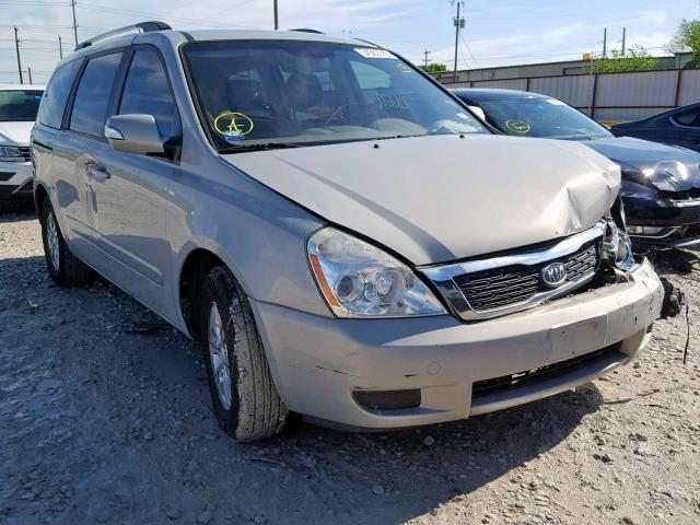 KNDMG4C79C6472504 - 2012 KIA SEDONA LX SILVER photo 1