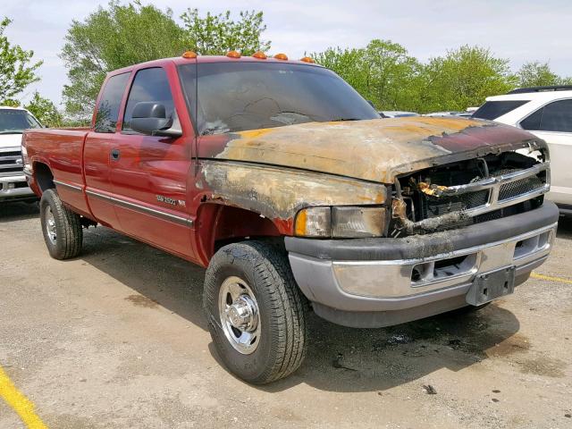 3B7KF23Z6VM537845 - 1997 DODGE RAM 2500 RED photo 1