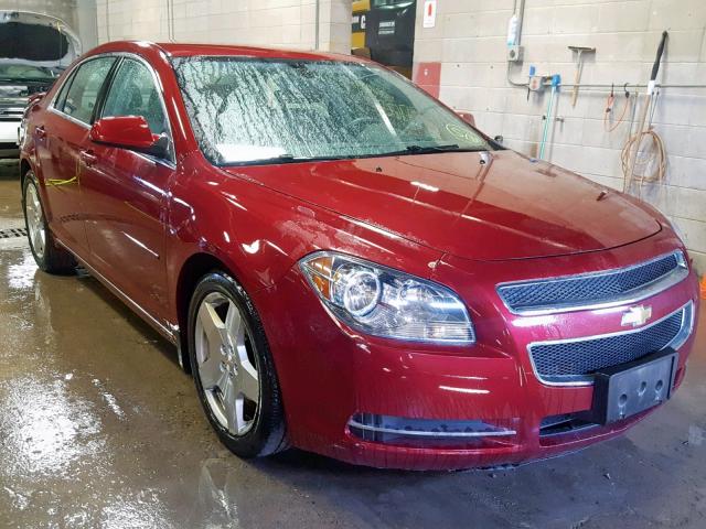 1G1ZD5E75AF222751 - 2010 CHEVROLET MALIBU 2LT MAROON photo 1