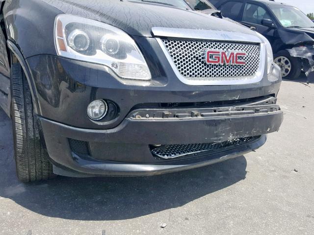 1GKKRTED7CJ292146 - 2012 GMC ACADIA DEN BLACK photo 9