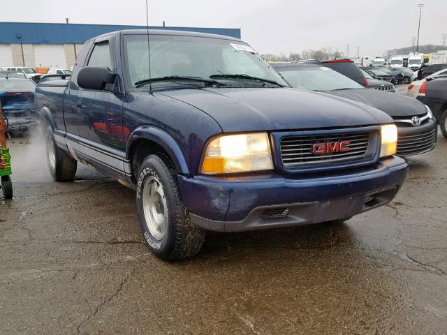 1GTCS19W0Y8191386 - 2000 GMC SONOMA BLUE photo 1