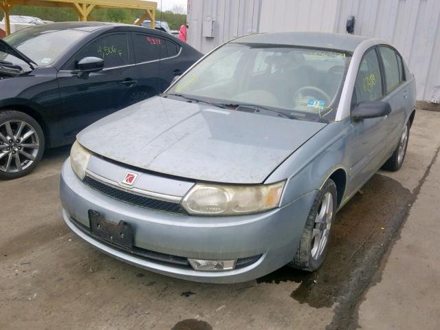 1G8AL52F73Z169002 - 2003 SATURN ION LEVEL BLUE photo 2