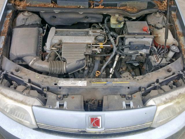1G8AL52F73Z169002 - 2003 SATURN ION LEVEL BLUE photo 7