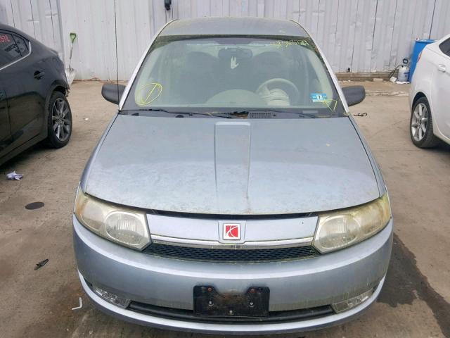 1G8AL52F73Z169002 - 2003 SATURN ION LEVEL BLUE photo 9