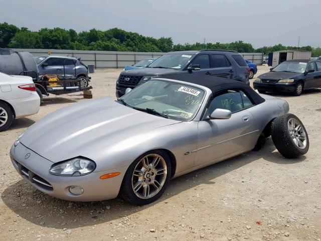 SAJDA42C91NA17580 - 2001 JAGUAR XK8 SILVER photo 2