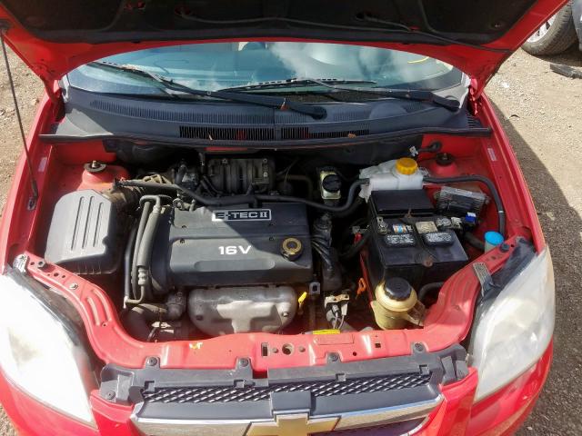 KL1TD56638B078273 - 2008 CHEVROLET AVEO BASE  ფოტო 7