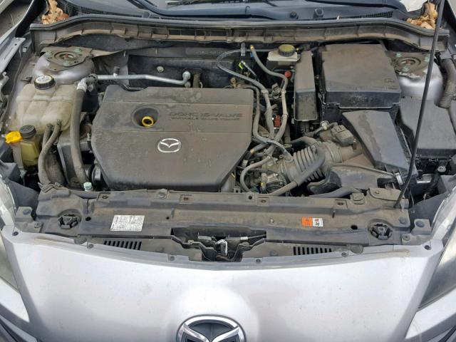 JM1BL1K62B1474391 - 2011 MAZDA 3 S SILVER photo 7