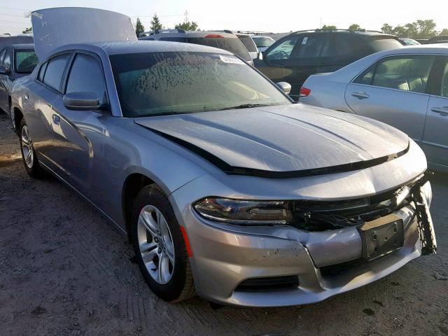 2C3CDXBG1JH247517 - 2018 DODGE CHARGER SX GRAY photo 1