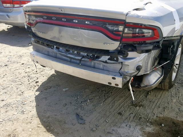 2C3CDXBG1JH247517 - 2018 DODGE CHARGER SX GRAY photo 9