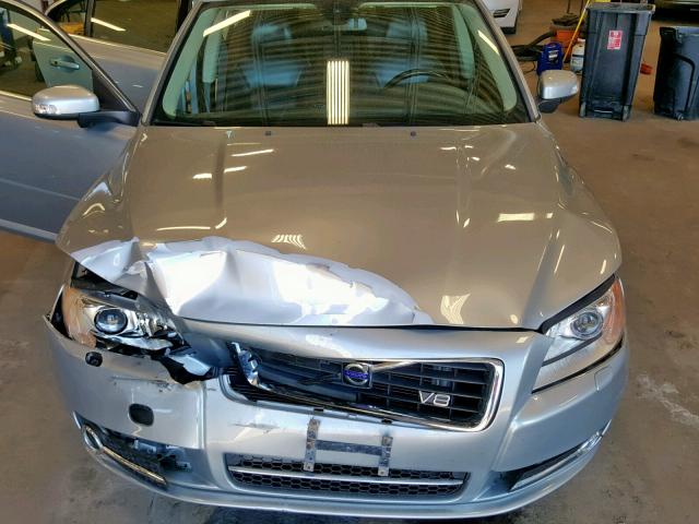 YV1AH852271021257 - 2007 VOLVO S80 V8 SILVER photo 7