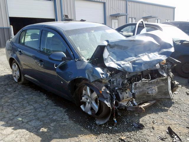 1G1AL58F877323613 - 2007 CHEVROLET COBALT LT BLUE photo 1