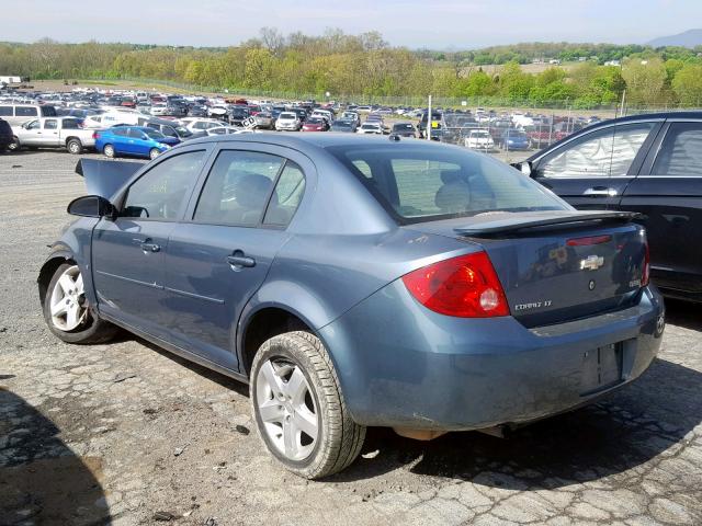 1G1AL58F877323613 - 2007 CHEVROLET COBALT LT BLUE photo 3