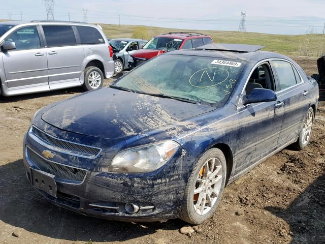 1G1ZE5E10BF243307 - 2011 CHEVROLET MALIBU LTZ 蓝色 照片 2