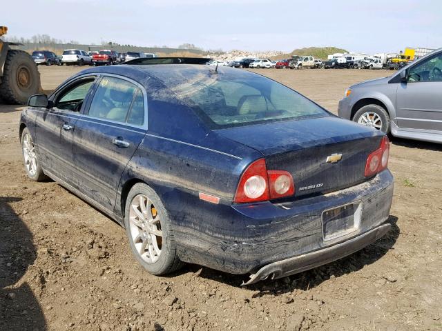 1G1ZE5E10BF243307 - 2011 CHEVROLET MALIBU LTZ 蓝色 照片 3