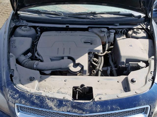 1G1ZE5E10BF243307 - 2011 CHEVROLET MALIBU LTZ 蓝色 照片 7