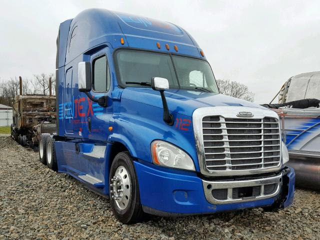 3AKJGLD6XFSFX5164 - 2015 FREIGHTLINER CASCADIA 1 BLUE photo 1