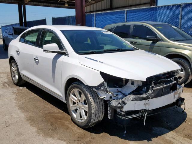 1G4GC5EG3AF207551 - 2010 BUICK LACROSSE C WHITE photo 1