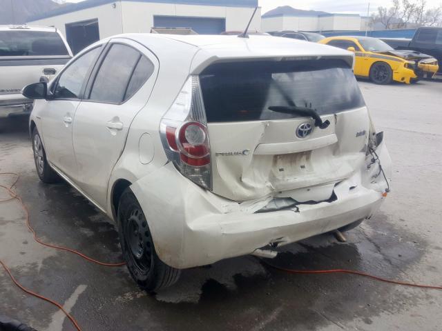 JTDKDTB30E1074834 - 2014 TOYOTA PRIUS C  photo 3