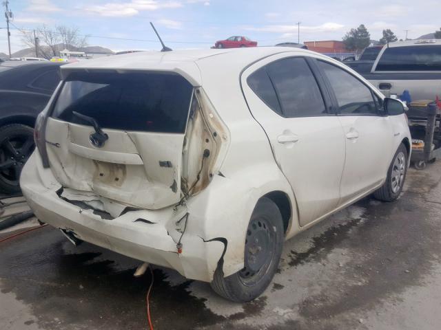 JTDKDTB30E1074834 - 2014 TOYOTA PRIUS C  photo 4