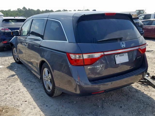 5FNRL5H99BB036451 - 2011 HONDA ODYSSEY TO GRAY photo 3