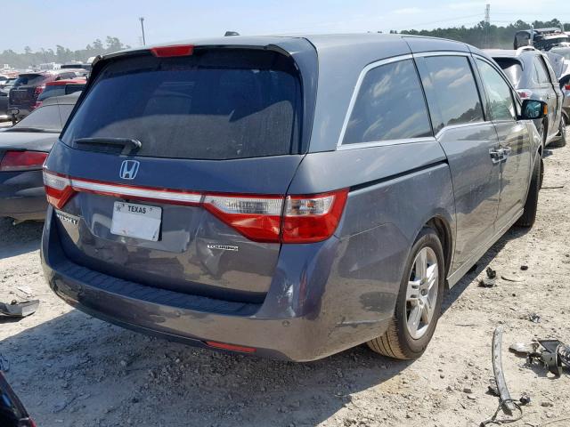 5FNRL5H99BB036451 - 2011 HONDA ODYSSEY TO GRAY photo 4