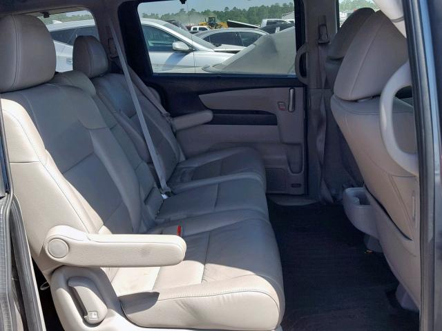 5FNRL5H99BB036451 - 2011 HONDA ODYSSEY TO GRAY photo 6