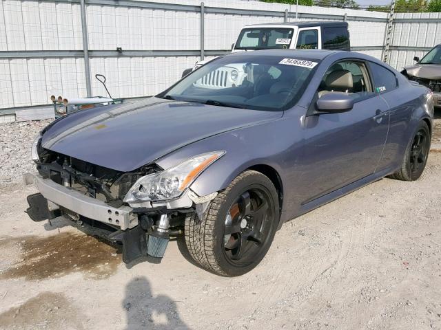 JNKCV64E58M101688 - 2008 INFINITI G37 BASE SILVER photo 2