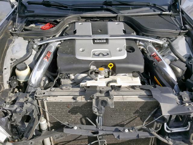 JNKCV64E58M101688 - 2008 INFINITI G37 BASE SILVER photo 7