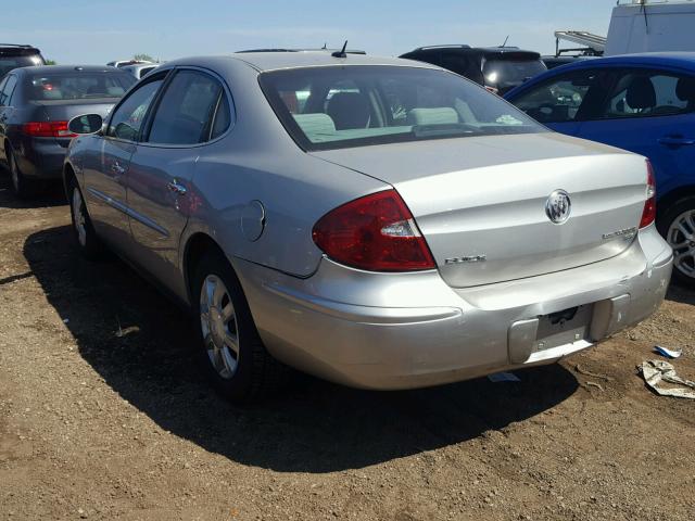 2G4WC582071130214 - 2007 BUICK LACROSSE C SILVER photo 3