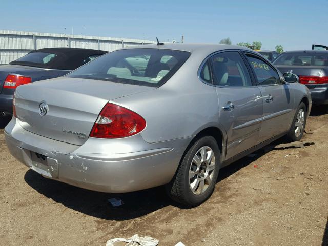 2G4WC582071130214 - 2007 BUICK LACROSSE C SILVER photo 4