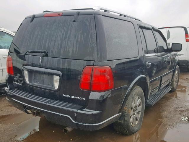 5LMFU28R24LJ25379 - 2004 LINCOLN NAVIGATOR შავი ფოტო 4