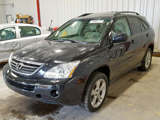 JTJHW31UX60014403 - 2006 LEXUS RX 400 BLACK photo 2