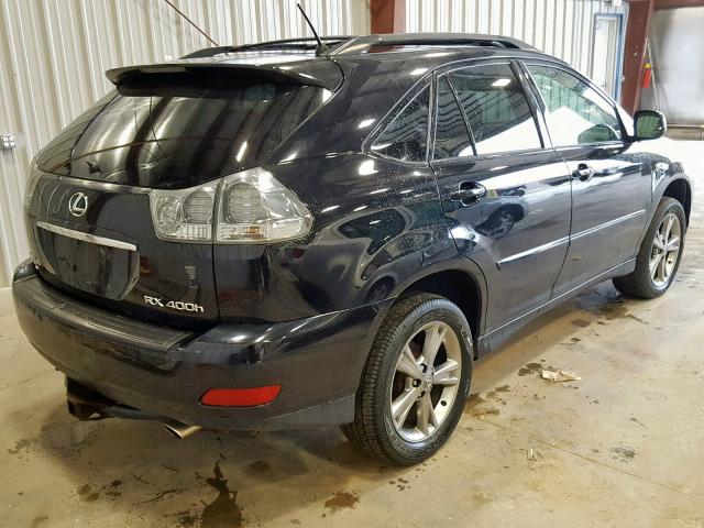 JTJHW31UX60014403 - 2006 LEXUS RX 400 BLACK photo 4