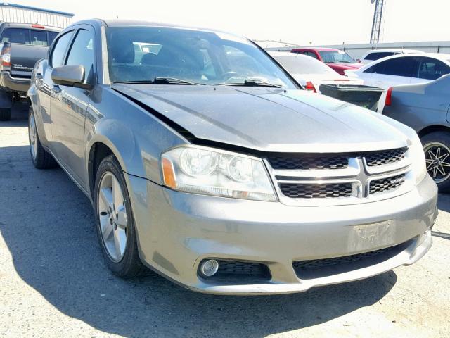 1B3BD2FG4BN608110 - 2011 DODGE AVENGER LU CHARCOAL photo 1