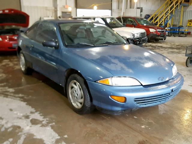 1G1JC1247X7211367 - 1999 CHEVROLET CAVALIER B BLUE photo 1