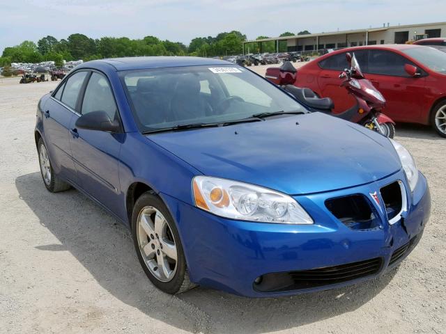 1G2ZH558164189839 - 2006 PONTIAC G6 GT BLUE photo 1