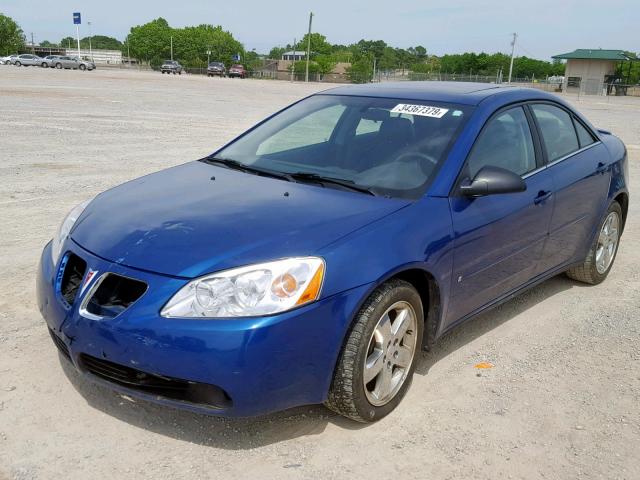 1G2ZH558164189839 - 2006 PONTIAC G6 GT BLUE photo 2