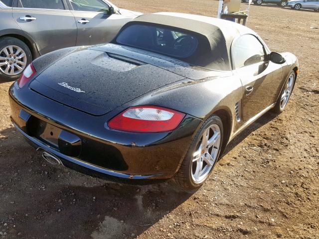 WP0CA29816U711545 - 2006 PORSCHE BOXSTER BLACK photo 4